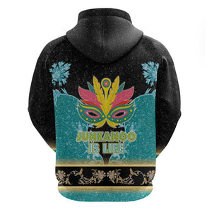 Afro Bahamians Junkanoo Zip Hoodie Junkanoo Is Life