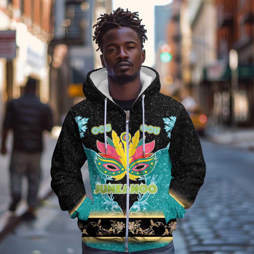 Afro Bahamians Junkanoo Zip Hoodie Junkanoo Is Life