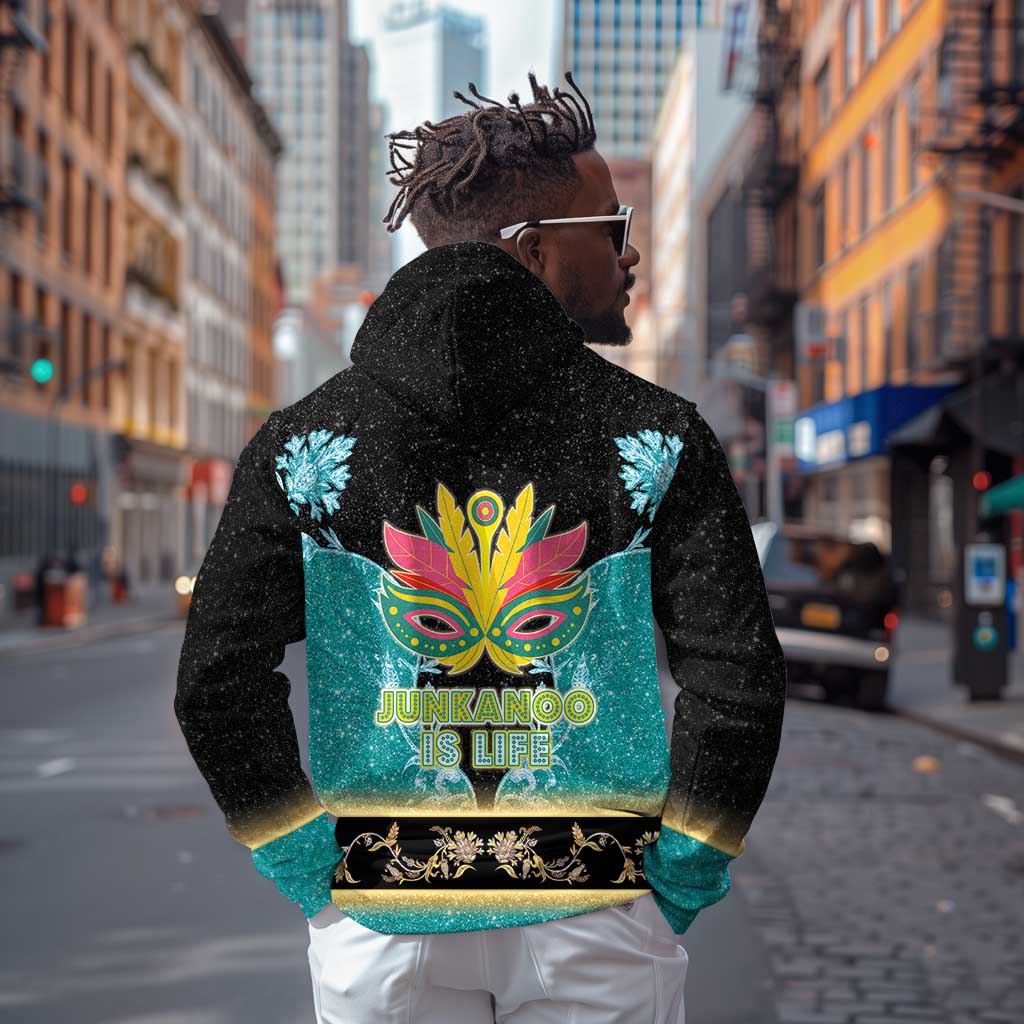 Afro Bahamians Junkanoo Zip Hoodie Junkanoo Is Life