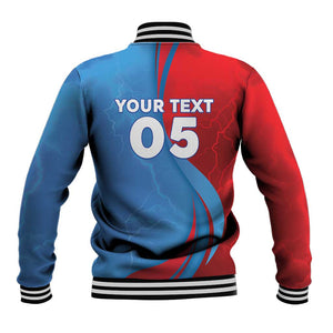 Custom Football 2026 DR Congo Leopards Baseball Jacket Lightning Style