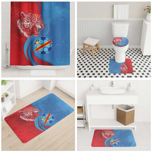 Football 2026 DR Congo Leopards Bathroom Set Lightning Style
