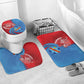 Football 2026 DR Congo Leopards Bathroom Set Lightning Style