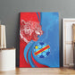 Football 2026 DR Congo Leopards Canvas Wall Art Lightning Style