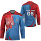 Custom Football 2026 DR Congo Leopards Hockey Jersey Lightning Style