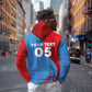 Custom Football 2026 DR Congo Leopards Hoodie Lightning Style