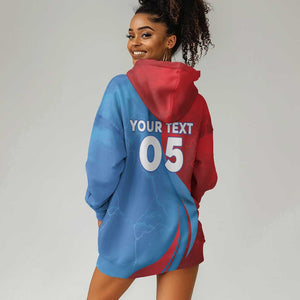 Custom Football 2026 DR Congo Leopards Hoodie Dress Lightning Style