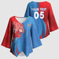 Custom Football 2026 DR Congo Leopards Kimono Sleeve Blouse Lightning Style