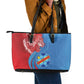 Football 2026 DR Congo Leopards Leather Tote Bag Lightning Style