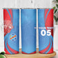 Custom Football 2026 DR Congo Leopards Skinny Tumbler Lightning Style