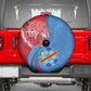 Football 2026 DR Congo Leopards Spare Tire Cover Lightning Style