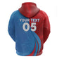 Custom Football 2026 DR Congo Leopards Zip Hoodie Lightning Style