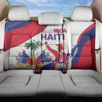 Haiti 222nd Anniversary Independence Day Back Car Seat Cover - African Pride