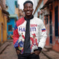 Personalised Haiti 222nd Anniversary Independence Day Bomber Jacket - African Pride