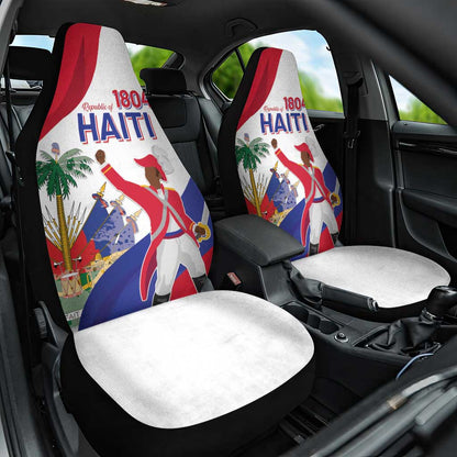 Haiti 222nd Anniversary Independence Day Car Seat Cover - African Pride