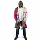 Personalised Haiti 222nd Anniversary Independence Day Cloak