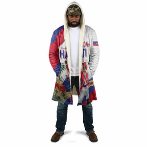 Personalised Haiti 222nd Anniversary Independence Day Cloak