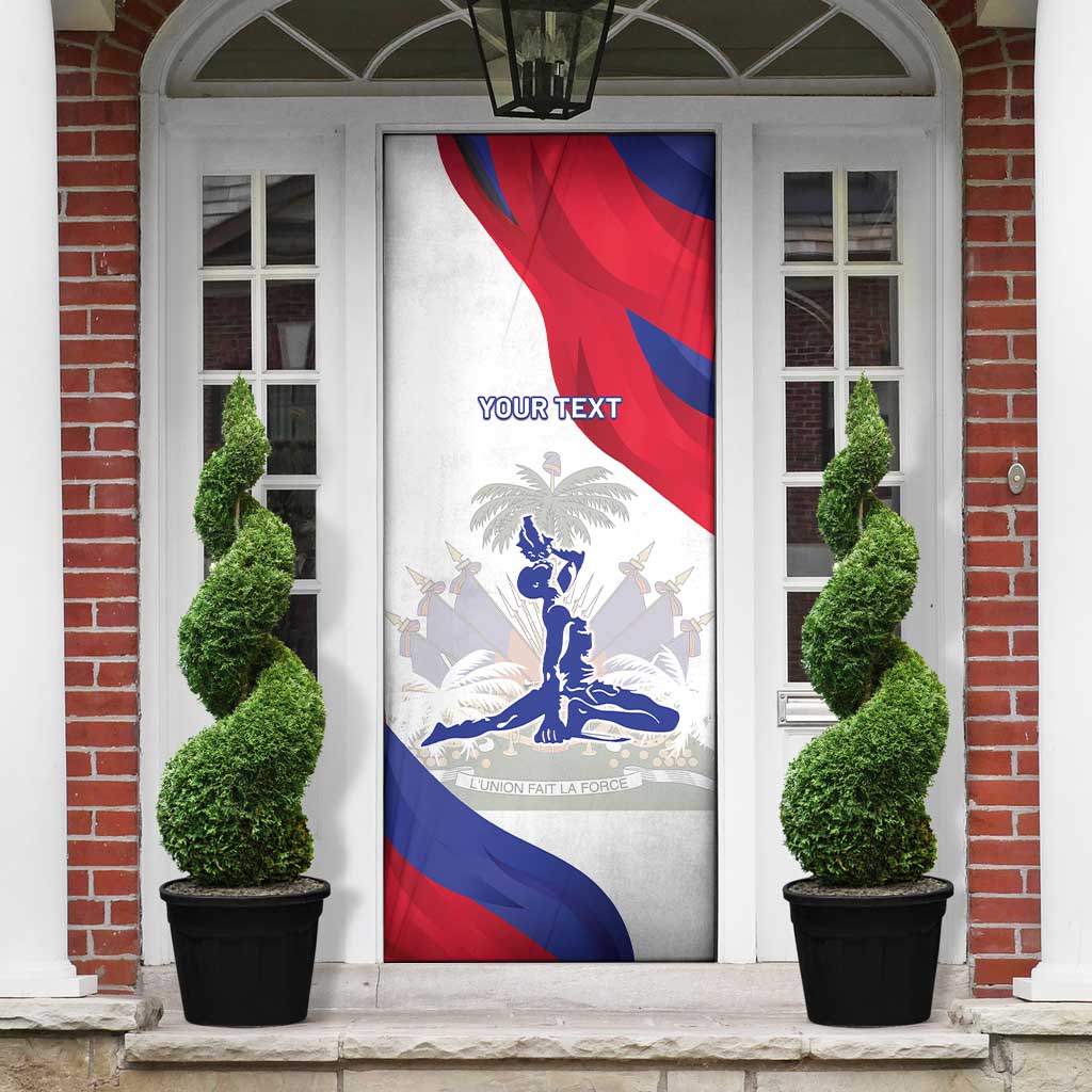Personalised Haiti 222nd Anniversary Independence Day Door Cover