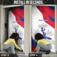 Personalised Haiti 222nd Anniversary Independence Day Door Cover