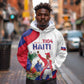 Personalised Haiti 222nd Anniversary Independence Day Hoodie - African Pride