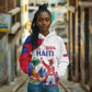 Personalised Haiti 222nd Anniversary Independence Day Hoodie - African Pride
