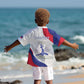 Personalised Haiti 222nd Anniversary Independence Day Kid Hawaiian Shirt - African Pride