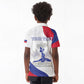 Personalised Haiti 222nd Anniversary Independence Day Kid Polo Shirt - African Pride