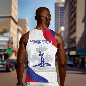 Personalised Haiti 222nd Anniversary Independence Day Men Tank Top - African Pride