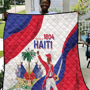 Haiti 222nd Anniversary Independence Day Quilt - African Pride