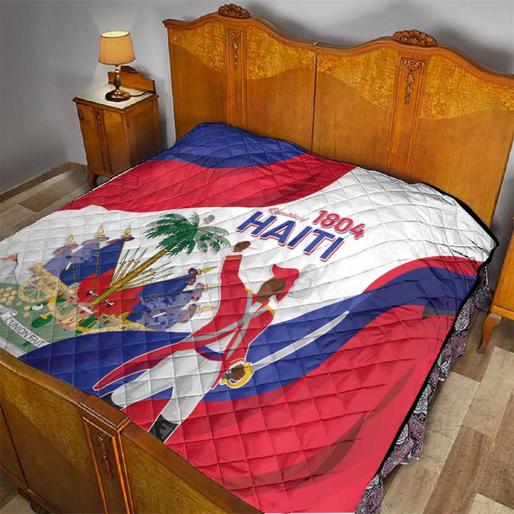 Haiti 222nd Anniversary Independence Day Quilt - African Pride