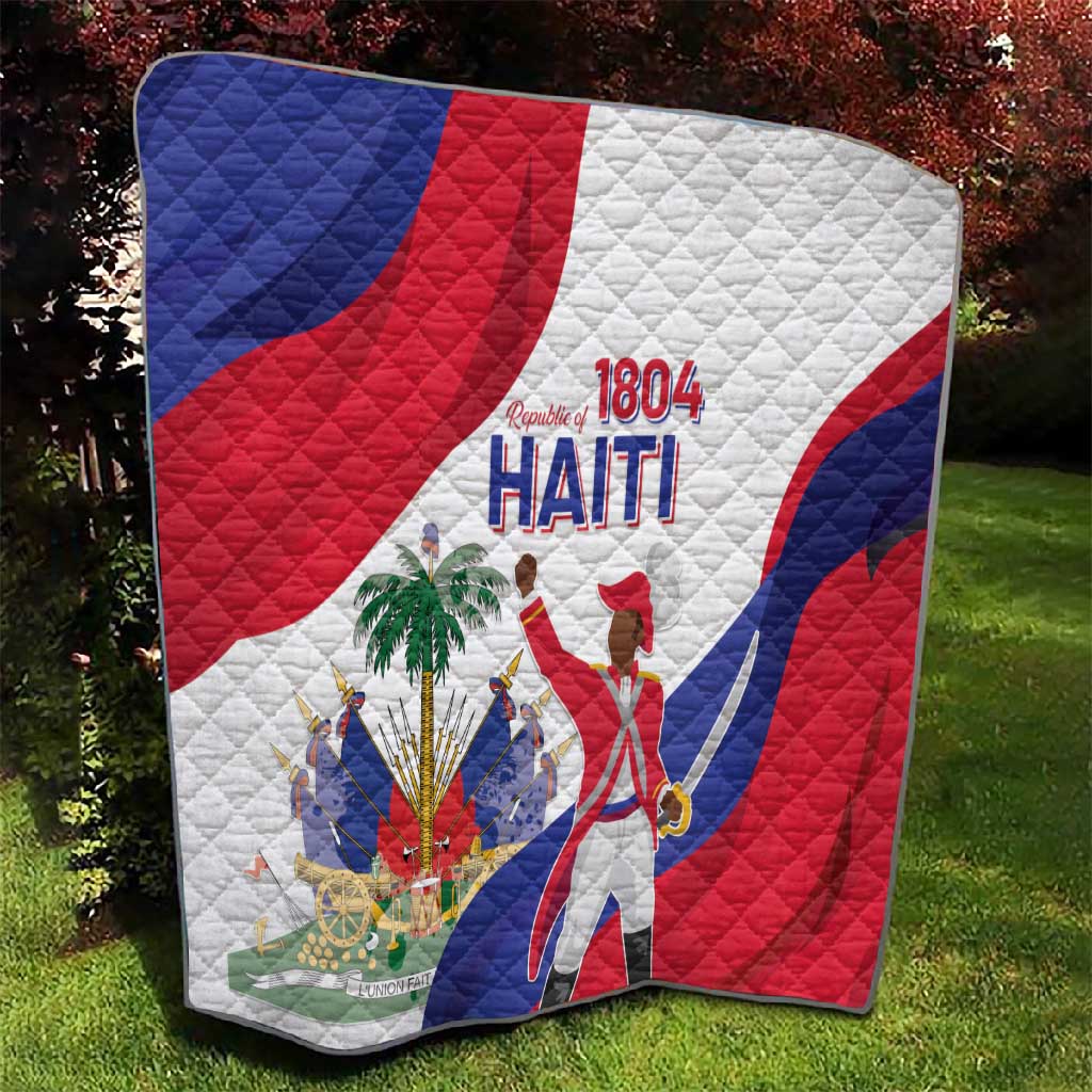 Haiti 222nd Anniversary Independence Day Quilt - African Pride