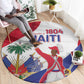 Haiti 222nd Anniversary Independence Day Round Carpet - African Pride