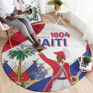 Haiti 222nd Anniversary Independence Day Round Carpet - African Pride