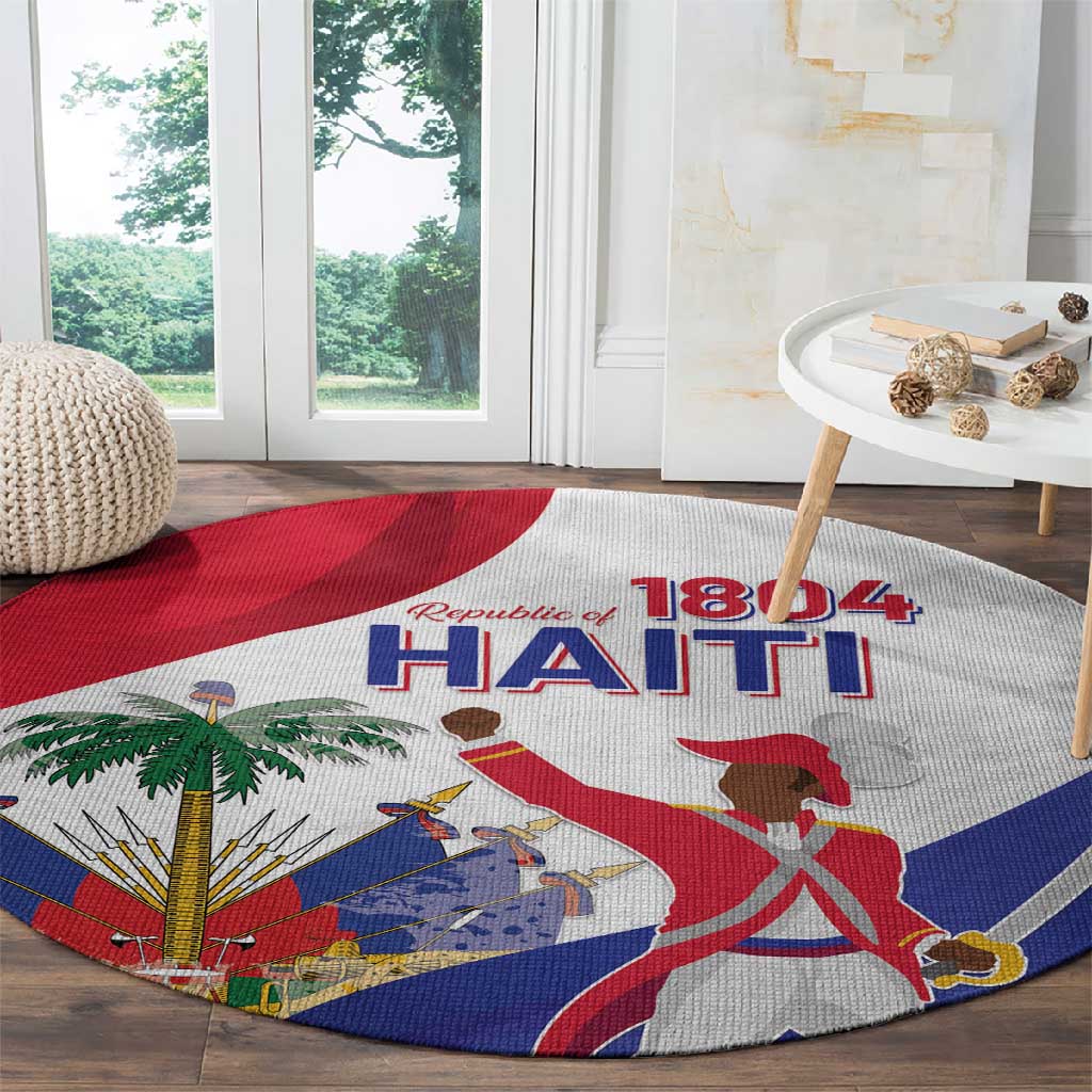 Haiti 222nd Anniversary Independence Day Round Carpet - African Pride