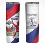 Haiti 222nd Anniversary Independence Day Skinny Tumbler - African Pride