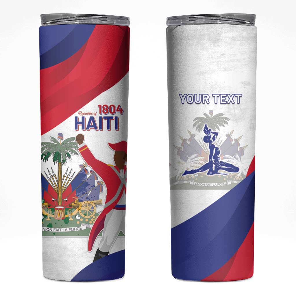 Haiti 222nd Anniversary Independence Day Skinny Tumbler - African Pride