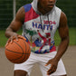 Personalised Haiti 222nd Anniversary Independence Day Sleeveless Hoodie - African Pride