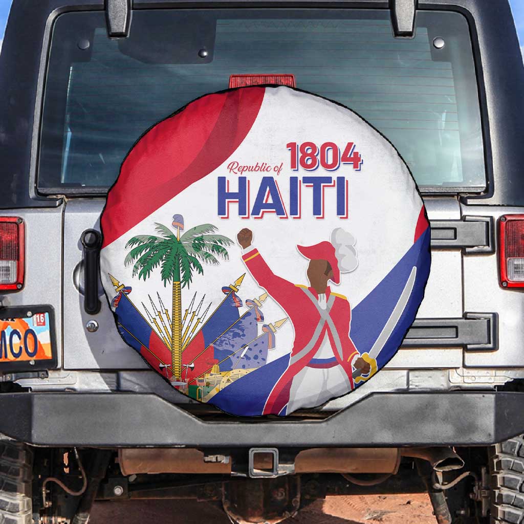 Haiti 222nd Anniversary Independence Day Spare Tire Cover - African Pride