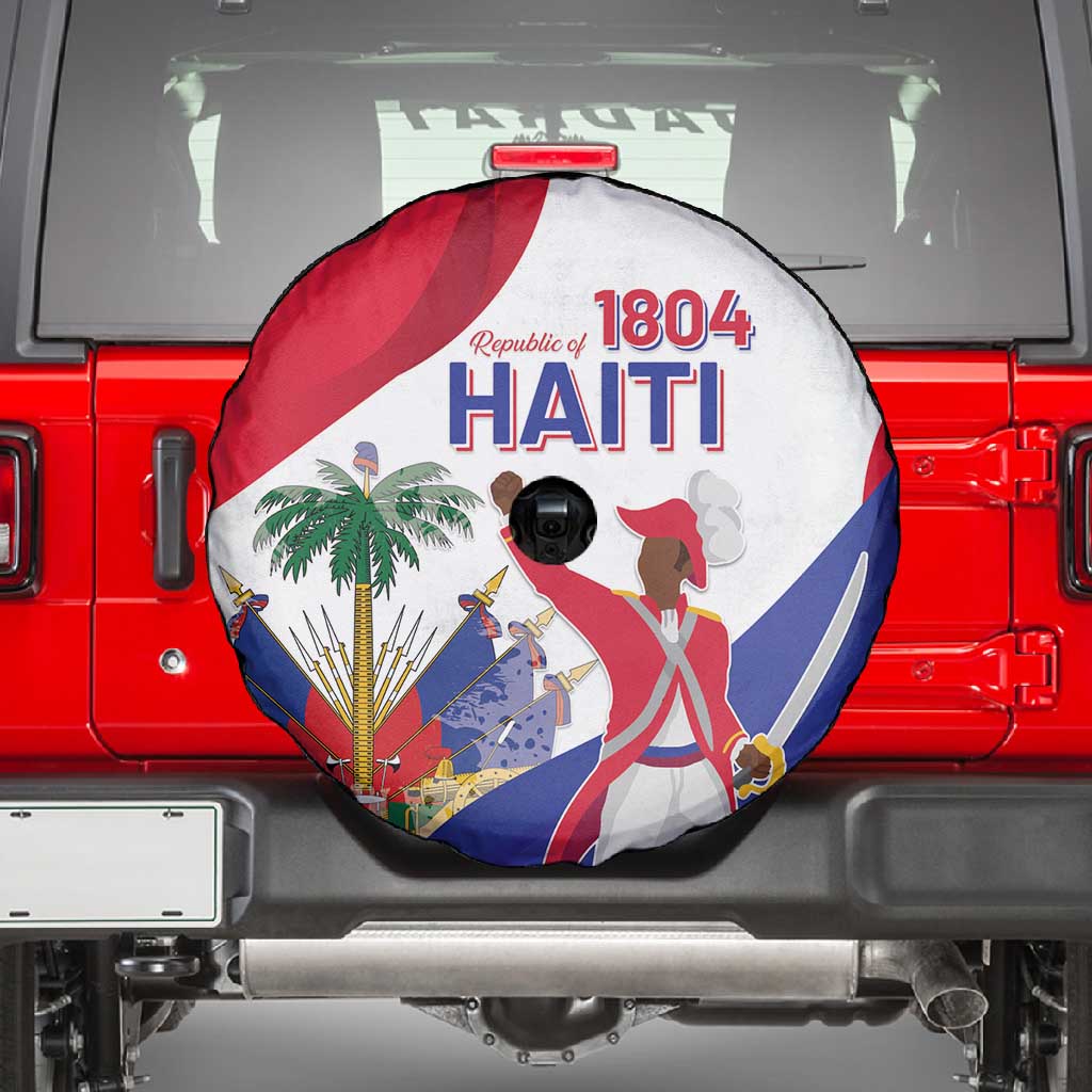 Haiti 222nd Anniversary Independence Day Spare Tire Cover - African Pride