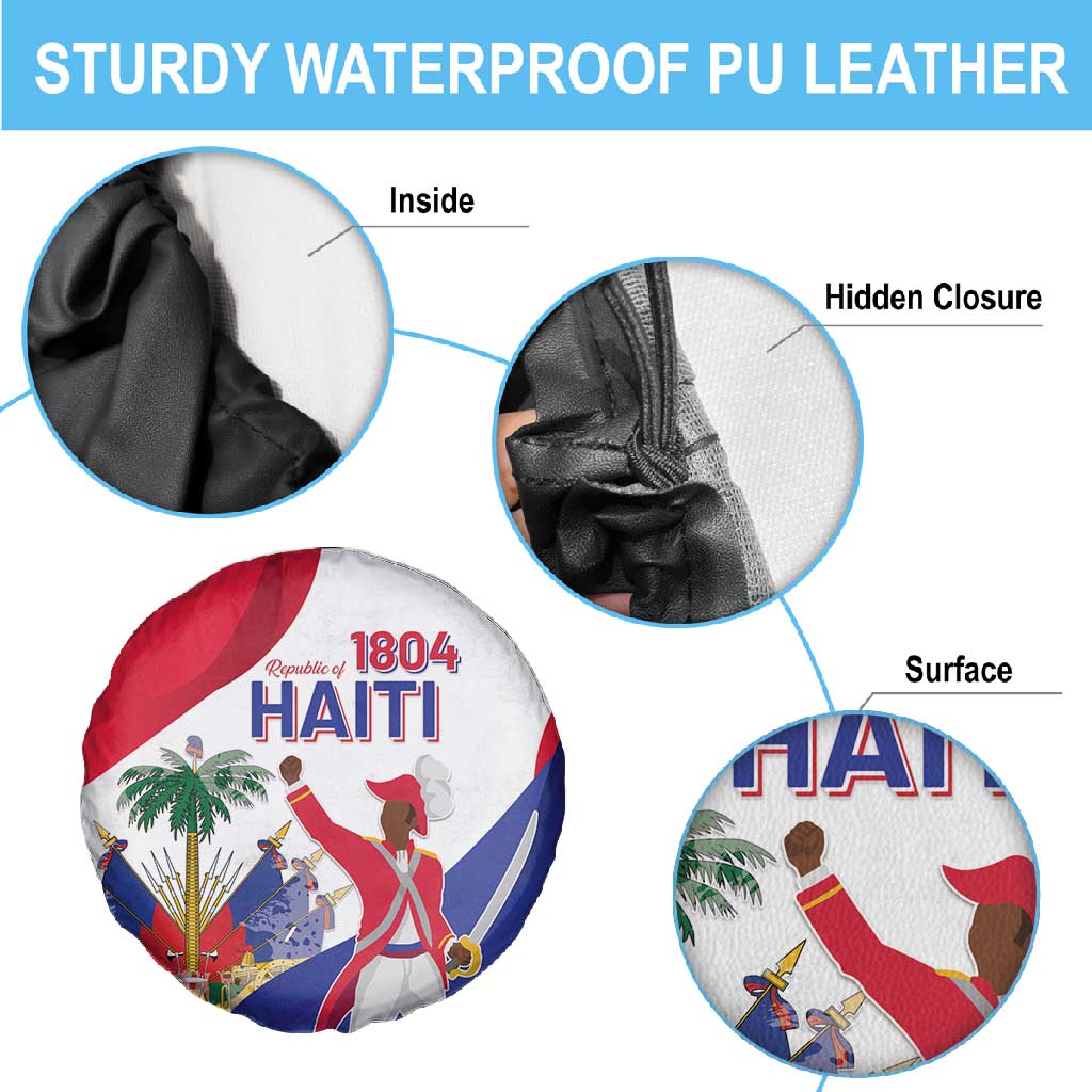 Haiti 222nd Anniversary Independence Day Spare Tire Cover - African Pride