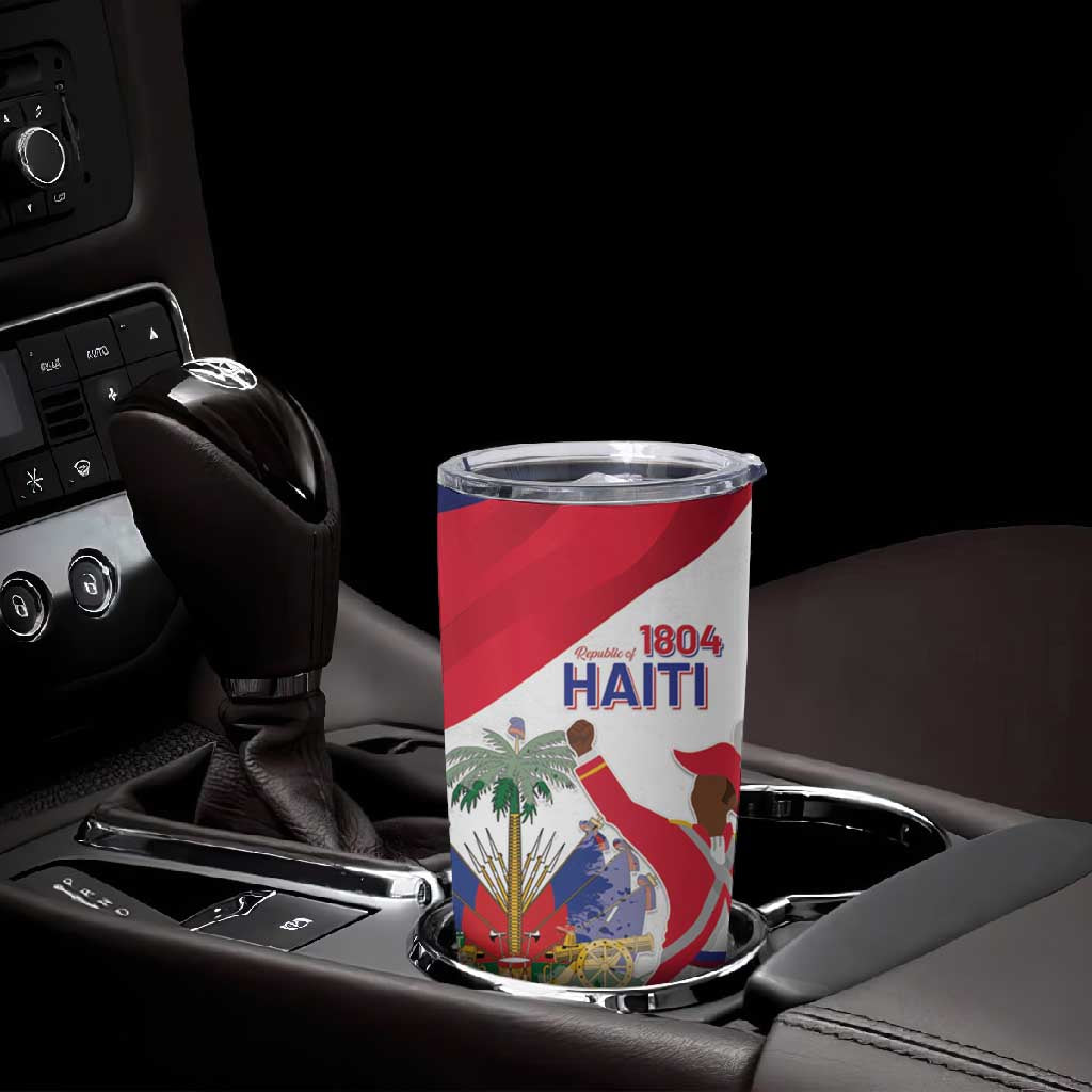 Haiti 222nd Anniversary Independence Day Tumbler Cup - African Pride