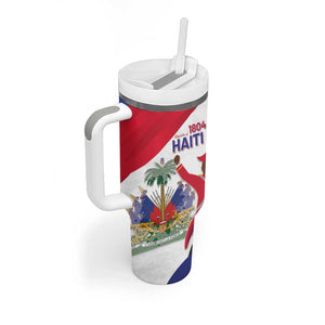 Haiti 222nd Anniversary Independence Day Tumbler With Handle - African Pride