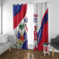 Haiti 222nd Anniversary Independence Day Window Curtain - African Pride