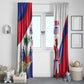 Haiti 222nd Anniversary Independence Day Window Curtain - African Pride