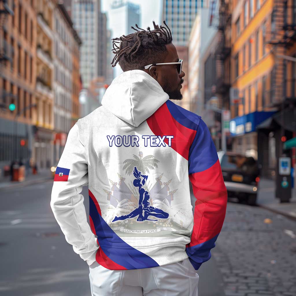 Personalised Haiti 222nd Anniversary Independence Day Zip Hoodie - African Pride