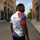 Personalised Haiti 222nd Anniversary Independence Day Zipper Polo Shirt
