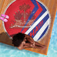 Haiti 1804 Beach Blanket Coat Of Arms Simple Style - African Pride