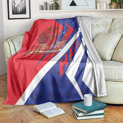 Haiti 1804 Blanket Coat Of Arms Simple Style - African Pride