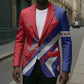 Personalised Haiti 1804 Blazer Coat Of Arms Simple Style