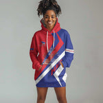 Personalised Haiti 1804 Hoodie Dress Coat Of Arms Simple Style - African Pride