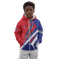 Personalised Haiti 1804 Kid Hoodie Coat Of Arms Simple Style - African Pride